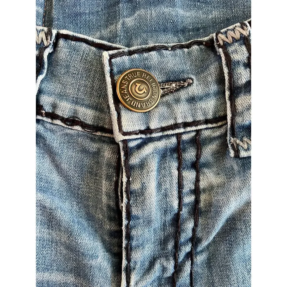 True Religion Rocco Super T Skinny Jeans Men’s 29 Y2K Stacked Denim Streetwear